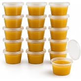 Orret Home 50 Adet 120 ml Saklama Kabı &ndash; 4 oz Kemik Suyu, İlik Suyu, Anne S&uuml;t&uuml;, Sos ve P&uuml;re Saklama Kabı, Dondurucu Uyumlu Bu