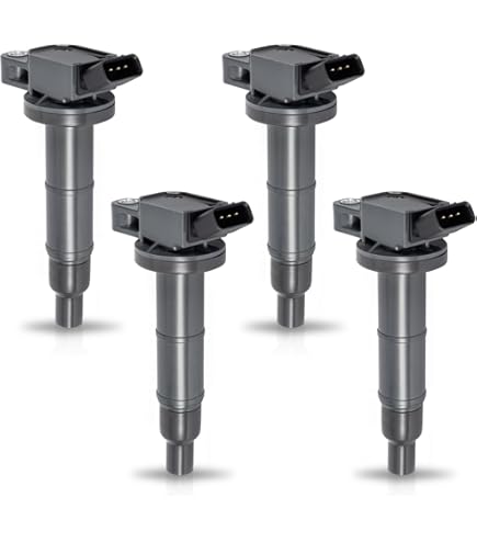 Kit Bobinas Encendido Toyota Corolla Kit 4 Bobinas Encendido 4 Buj&iacute;as Denso Para Toyota Corolla 1.8L - UF247, Azules Juego Buj&iacute;as Y Bobinas Corolla