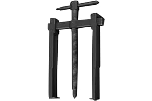 lcyen Two Jaw Bearing Puller Kit Small Bearing Puller 3 Inch 60mm,Carbon Steel Mini 2 Arms Special Thin Claws Car Engine Repair Belt Wheel Gear Bearing Extractor Removal Tool