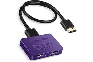 AVEDIO LINKS Rozdzielacz HDMI 1 In 2 Out (fioletowy)