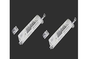 BBYPP 2 Stück, BB Speedloader, Speedloader für 6mm BB Airsoft, 100rd/100 Runden, 6mm (Farbe : Weiß)