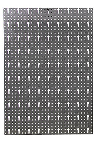 Werkzeugwand Lochwand aus Metall Werkstattwand mit Euro-Lochung 57 x 40 cm