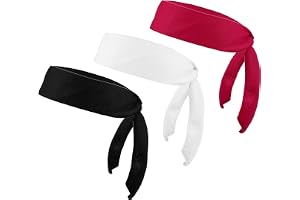 PATIKIL Huvudband pannband, ninja karate pannband justerbar sport knyt tillbaka svettabsorberande träning pannband för män kv