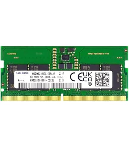 Samsung 32GB DDR5 5600MHz PC5-44800 CL46 SODIMM 2Rx8 Dual Rank 1.1