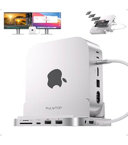 Mac mini m4 16x256 + エレコム HDMI2m +hub Linkify MC25H 8 in 1 Mac