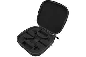 misppro Étui de transport noir à coque rigide, sac de voyage portable pour drone DJI Tello et accessoires de batterie