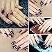 CLAVUZ 2pcs Gold Silver Chrome Powder Mirror Effect Glitter Nail Powder Manicure Pigments with Sponge Stick Nail Art Tools Kit