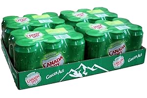 PEPSI Canada Dry Ginger Ale Lot de 4 boîtes de 6 x 0,33 l (24 boîtes emb.)