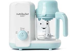 nutribullet Baby Steam + Blend, White/Blue