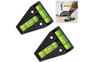 GERHUA 2pcs T Type Spirit Level,Bubble Leveling Device,Caravan Leveller Devices,Mini Spirit Level,Small Bubble Level for Caravan,Campervan & Home,Essential Level Indicator Gadget(Compact, Accurate)