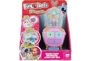 Funlockets 539 S21200 EA Secret Magic Fairy Jewellery Box, Pink