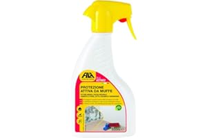 FILA Surface Care Solutions, ACTIVE2, Protettivo Anti Muffa contro la Ricomparsa, per Muri Interni da usare prima della Vernice Antimuffa, Trattamento Spray Trasparente Protettivo, 500ml
