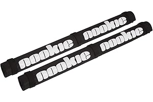 Nookie Roofbar Pads 80cm Black & White