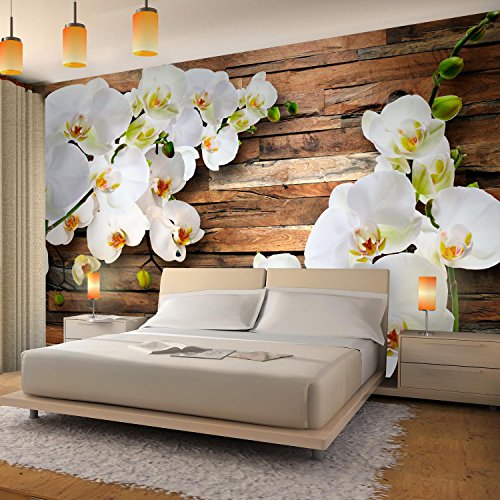 Fototapete Orchidee 308 x 220 cm – Vliestapete – Wandtapete – Vlies Phototapete – Wand – Wandbilder XXL – !!! 100% MADE IN GERMANY !!! Runa Tapete 9057010a - 3
