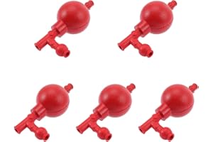 iplusmile Lampadina Pipetta in Gomma 3 Valvole Riempitivo Per Laboratorio Controllo Preciso Liquidi Aspirazione E Distribuzione Per Ricerca Agricola Chimica E Scuola