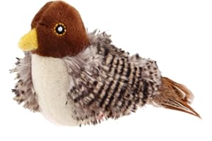 Suhaco Chat Grincer Jouet GiGwi Mélodie Ciseleur Série Jouets Interactifs pour Chats avec Son de Oiseau pour Chaton D'intérieur (Oiseau)