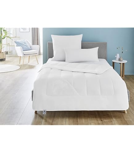LINEA by Böhmerwald - Exclusive - Coperta in 100% Pelo di Cammello, Molto Calda, anallergica, Non necessita di Pulizia, Non Lavabile in Lavatrice, Prodotta in Germania, 200 x 200 cm