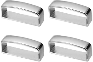 PATIKIL Belt Loop Keepers, Alloy Belt Strap Ring Men's Buckle for Craft Fixing