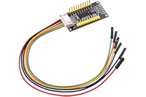 SEENGREAT MCP23017 IO Expander Module I2C Interface Expands 16 I/O Pins for Ardui/Stm32 /Raspberry Pi Zero Zero W Zero WH 2B 3B 3B+ 4B,3.3V and 5V Levels,3-Digit DIP Switch