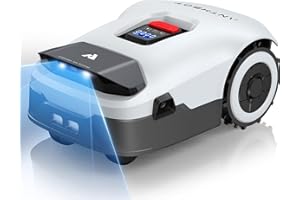 ANTHBOT KI Mähroboter ohne Begrenzungskabel Max. 2000m², Full Frequenzband RTK+4-Kamera-Vision Rasenmäher Roboter ohne Kabel, Mehrzonen-Management, Hindernisvermeidung Rasenroboter - Genie1000