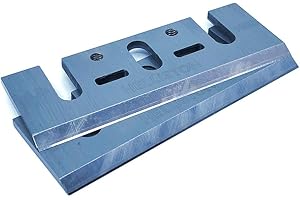 HELLISTON HSS Fers de rabot 82 mm pour Makita, Bosch, Ryobi, 82 x 29 x 3mm (1 jeu = 2 lames de rabot)