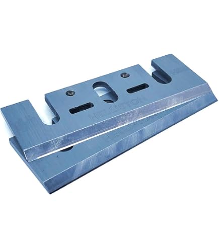 20 pièces 82mm lames de rabot électrique HSS couteaux de rabot à bois