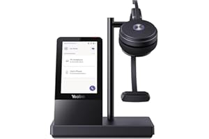 Yealink WH66 Mono UC Systèmes de conférences Audio personnelle sans Fil Arceau Bureau/Centre d'appels USB Type-A Bluet