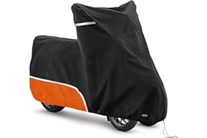 CATOLSSS Motorradabdeckung Outdoor, wasserdicht & Winterfest, 420D Oxford-Stoff, passend für Piaggio MP3 250/310/300/350/400/500/530 (2014-2025)