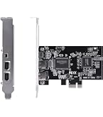 Carte Extension PCIe Firewire 3 Ports - Adaptateur IEEE 1394 Pour PC Bureau