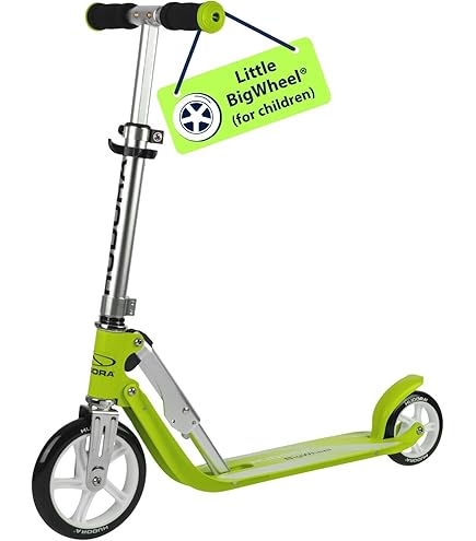 HUDORA Little BigWheel Step - stevig en inklapbaar (blauw