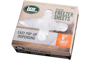 LEM Products Plastic Freezer Sheets (6" x10-3/4)