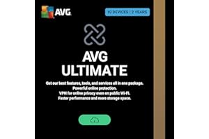 AVG Ultimate 2026 | 10 Devices | 2 Years | Activation Code by email