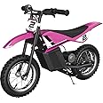 Razor Kids Electric Motorbike - MX125 Dirt Rocket Bike for Children 7+ with 8 mph Max Speed & 40 Minute Ride Time, Up to 5 Mile Range, 100W Ride On with 12V 5Ah Battery and 12" Pneumatic Tyres