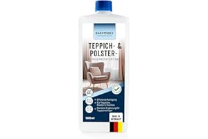 CLEANmaxx Shampoing pour tapis 1 x 1000 ml | Combinaison parfaite avec le nettoyant pour sols durs et tapis PRO, convient également pour d'autres aspirateurs de lavage et de tapis | Formule spéciale