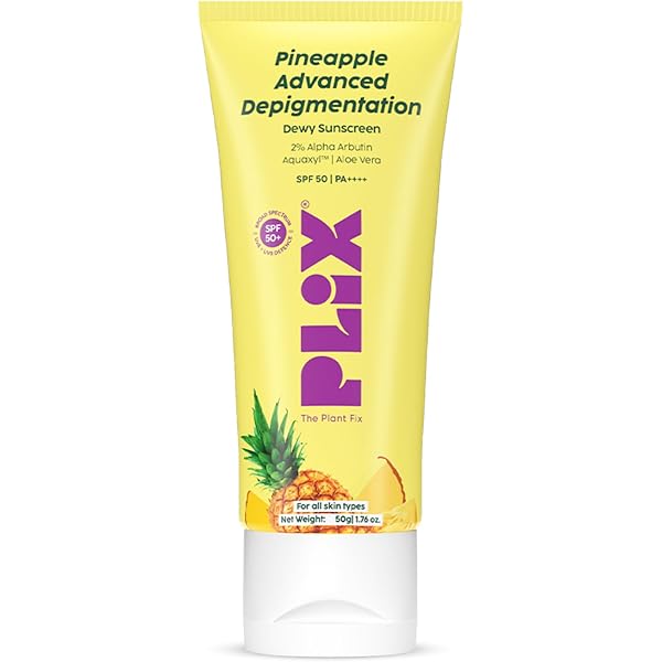 PLIX The Plant Fix Hautpflege-Set Gegen Pigmentflecken – Mit 2 % Alpha-Arbutin, Reiniger, Serum & Creme Für Einen Ebenmäßigen Teint
