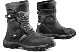 Forma FORC50 W-9938 Adventure Low WP Motorcycle Boots CE Approved, Black