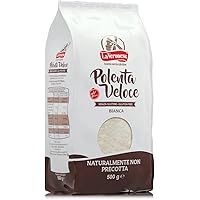 La Veronese | Polenta Veloce Bianca, Ottenuta dalla Macinazione di Mais Selezionato Italiano, Polenta Veloce®, Farina Non Pre