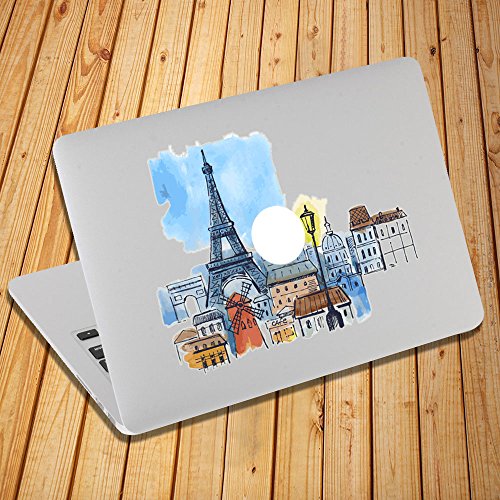 Vococal Night-Luminous PVC Abnehmbar Notebook Skin-Aufkleber Partielle Decals Sticker Abziehbilder Abziehbild für 13 Zoll Apple MacBook Air A1466 / A1369 / MacBook Pro A1278, Stil A - 5