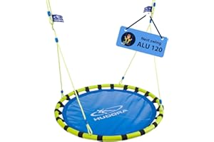 Hudora Swing, Aluminium, Multicolour (Blue/Yellow), 120 mm