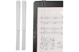 RITOEASYSPORTS 1 Para Przezroczysty Klips na Nuty Akrylowy Uchwyt na Stronę Muzyczną Uchwyty na Nuty na Stojaki na Nuty, Książki, Fortepian;