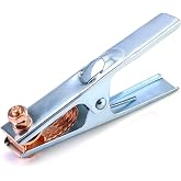 QWORK&reg; Welding Tweezer, Earth Clamps, Electric Welding Mass Tweezers, for Welding Machine, 300A
