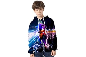 Silver Basic Sudadera con Capucha Adventure para Niños Videojuego Sudadera con Capucha Impresa en 3D Cartoon Poster Sudadera Jersey de Punto
