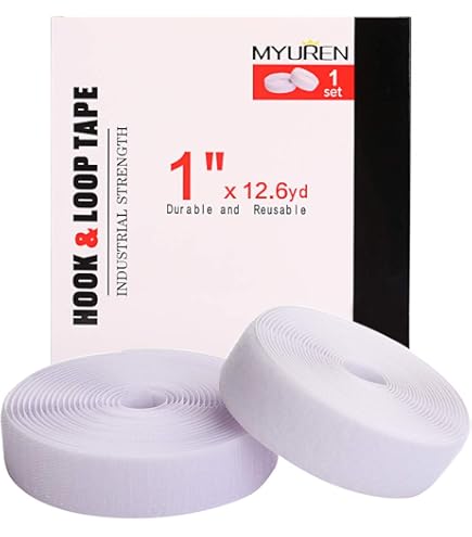 VELCRO® Brand 20mm X 10 Metre Pack Of Black Stick-on Tape - View #3