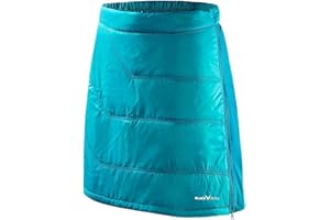 Black Crevice Damen Skirock I modischer Damen-Thermorock Größen I Damen-Isolationsrock mit isolierender Wattierung I Winter-Sportrock mit elastischem Bund