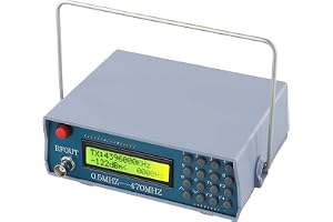 RF-signalgenerator, 0,5 M-470 MHz för FM-testare, 12 V DC för radiointercom felsökning