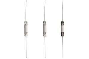 HUABAN 10 Pièces 5A 5 Amp 250V 5 * 20mm Fusible en plomb en céramique à soufflage rapide