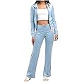 Juicy Couture Women's Bling Velour Tracksuit