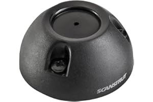 Scanstrut Deck Cable Seal, Connectors Up to 30mm, Cables 9-14mm (Black)