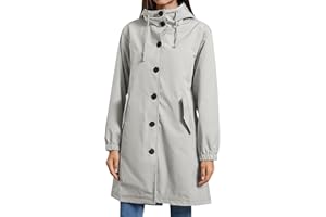 Hveuluop Gieen Chaqueta cortavientos para - mujer al aire libre Chaqueta ligera de manga larga para mujer, cortavientos, montañismo