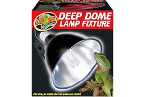Zoo Med LF-17 Deep Dome Lamp Fixture